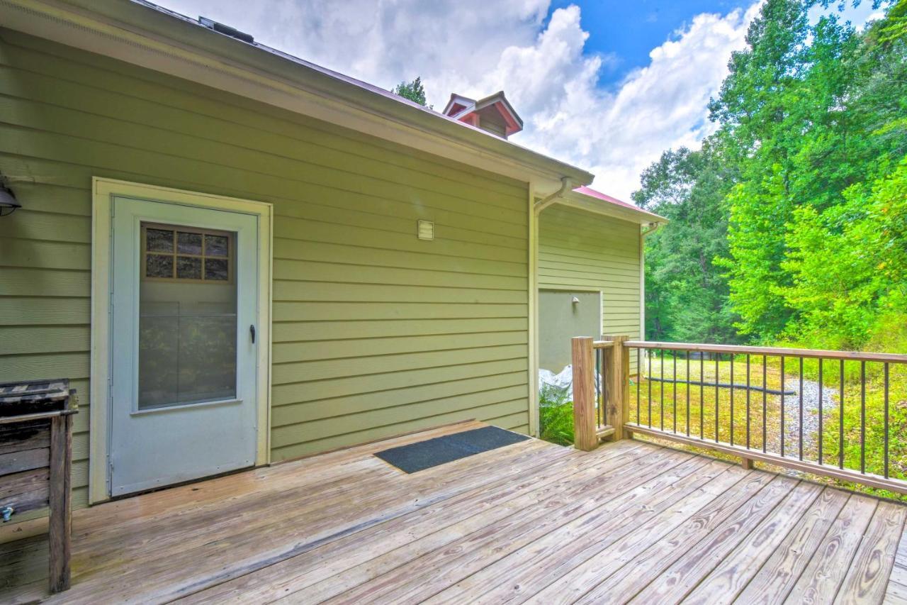 Cozy Riverside Dahlonega Home With Kayaks And Fire Pit Dış mekan fotoğraf